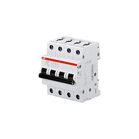 Abb S204L C10 Interruttore Automatico 4.5Ka 4P White