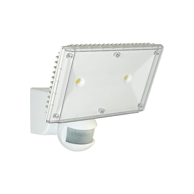 VEMER VE767300 SENSOR 2LED - Faro LED Doppio da Esterno con Rilevatore di Movimento, Proiettore da P