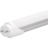 2PZ NEON TUBI LED T8 IN VETRO E POLICARBONATO 24W FA 320gradi LUCE FREDDA 6500K LUMEN 2400 150CM ADA